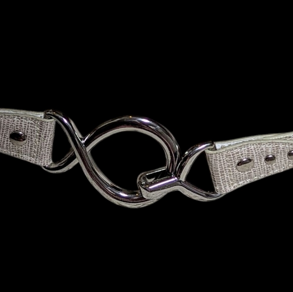 Vintage mod buckle waist belt - Picture 4 of 8